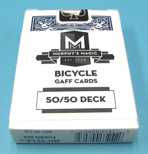 Mazo 50/50 Deck Bicycle Baraja Para Magia Forzaje
