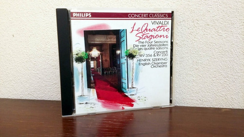 Vivaldi - Le Quattro Stagioni * Cd Made In Usa Sello Phili 