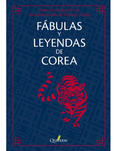 Libro Fábulas Y Leyendas De Corea