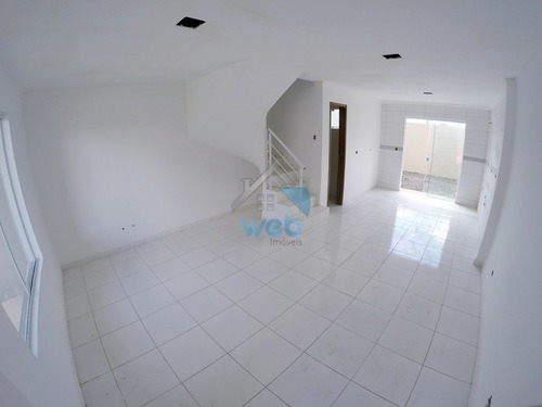 Imagem 12 de 26 de Lindos Sobrados Em Condomínio À Venda Na Região Do Vitória Régia, Com 3 Quartos, Sala, Cozinha Americana, Lavabo E Banheiro Social. - Ca02047 - 70683629