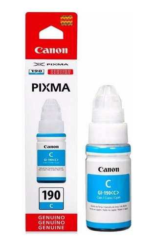 Botella De Tinta Canon Cian Gi-190 C