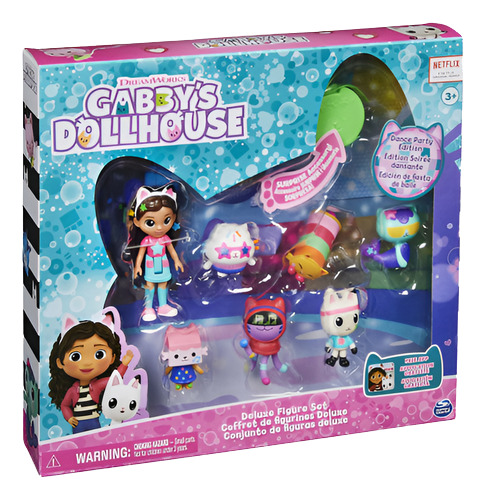 Gabby Dollhouse, Set De Regalo Delux Con 7 Figuras