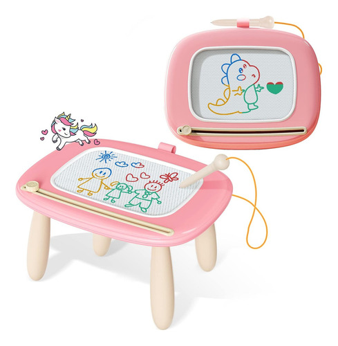 Kikidex Magnetic Drawing Board, Toddler Girl Toys For 1-2
