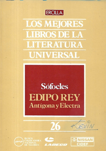 Edipo Rey Antígona Y Electra / Sófocles / 26