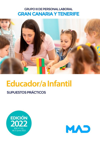 Libro Educador Infantil Grupo Iii Personal Laboral Gran C...