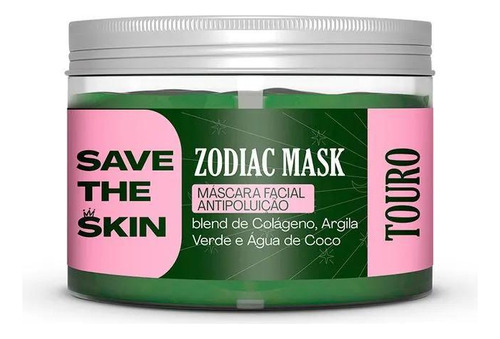 Mascara Facial Antipoluicao - Save The Skin