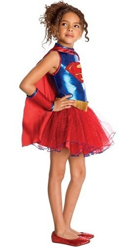 Disfraz De Supergirl Para Niña Talla: M Halloween