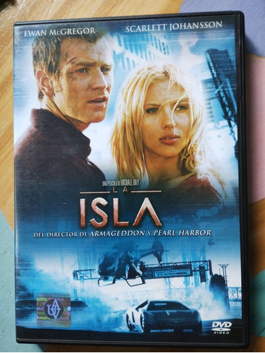 La Isla Ewan Mcgregor Scarlett Johansson Dvd Original Palerm
