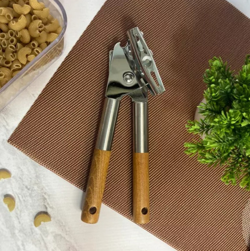 Abrelatas Con Mango De Acacia De 21 Cm Blanco