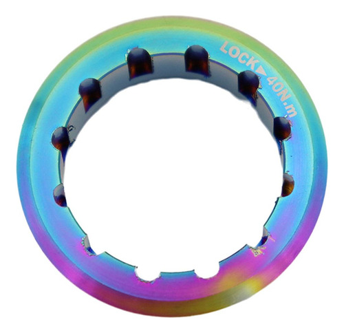 Anillos De Bloqueo De Cassette De Bicicleta Multicolor