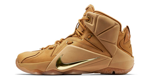 Zapatillas Nike Lebron 12 Ext Wheat Urbano 744287-700   