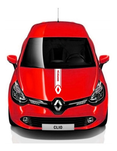 Vinilo Auto Renault Clio Autoadhesivo Calco Capot Capó Tunin
