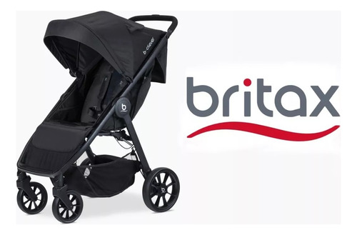 Coche Bebe Cuna Britax B-clever Color Negro Chasis Negro