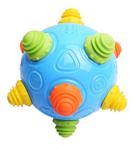 Pelota Vibradora Saltarina Para Bebe Didactico Vibra Ball
