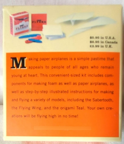 Mini Planeadores Diy, Kit Para Armarlos. Blanco