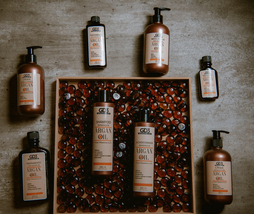 Shampoo Reparador Para Cabello Argan Gd3 Sin Sulfatos 300 Ml