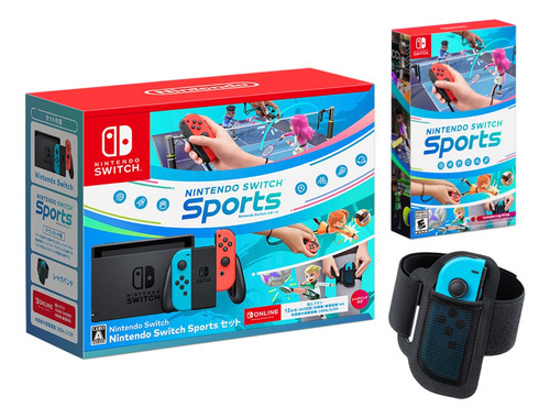 Nintendo Switch  Sport Game And Leg Strap Bundle