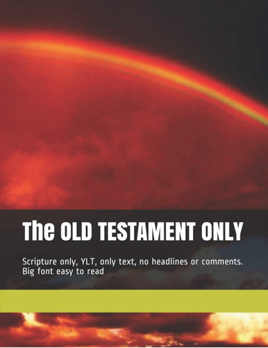 Libro: En Ingles El Antiguo Testamento Solo Escritura Solo Y