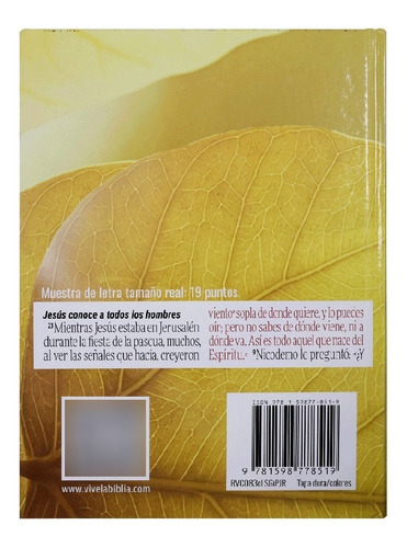 Imagen 3 de 5 de Biblia Reina Valera Contemporánea Letra Super Gigante Concor