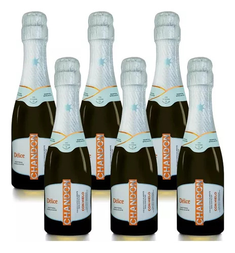 Champagne Chandon Delice 187 Ml. Pack X6