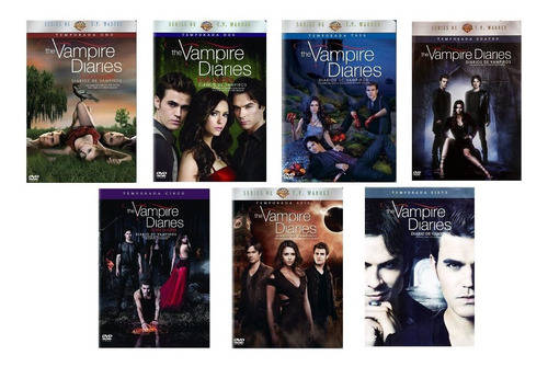 Diarios De Vampiros Paquete Temporadas 1 2 3 4 5 6 7 Dvd