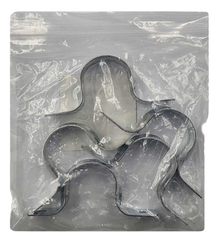 10 Pzs Abrazadera Tipo Omega Para Tubo 3 Pulgadas Acero