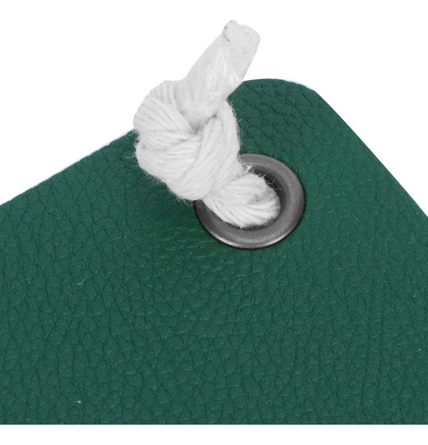 Para Cuerda De Algodón Con Base Cuadrada De Cuero Pu Para