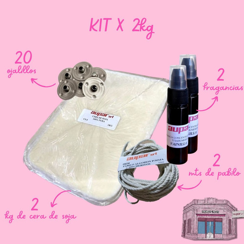 Imagen 3 de 10 de Combo Kit De Velas De Soja X2 Kg + 15 Frascos Vidrio C/tapa.