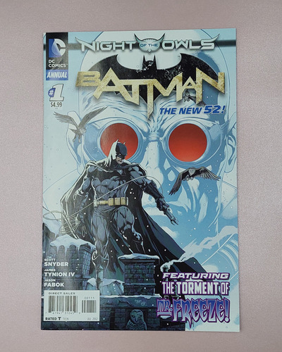 Batman Annual #1 - Dc Comics - 2012 - Inglés