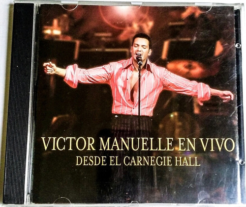 Victor Manuel En Vivo Desde El Carnegie Hall Cd Sony Music 