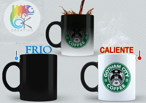 Taza Magica Gotham Coffee Starbucks - Ok Creativo