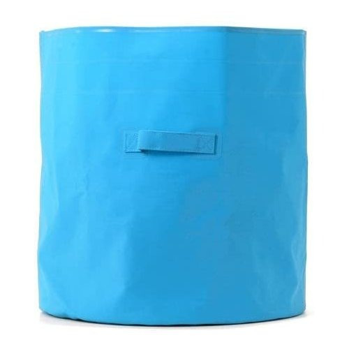 Tarp Bag Lbl Bolsa Lona Redonda Galon Azul Claro