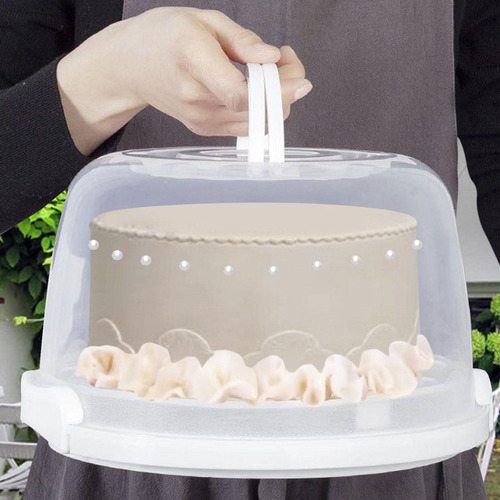 M Soporte Para Tartas Con Tapa Para 8 O 10 Tartas, Portátil,