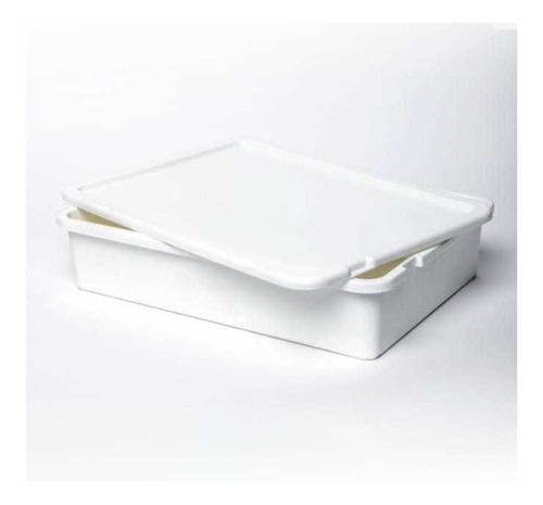 Bandeja Crisper Mediana C/tapa Para Heladera 27x19x7 Cm X6u