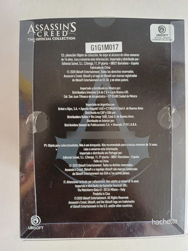 Assassin Creed # 17 Juno Figura Con Revista (Usado)