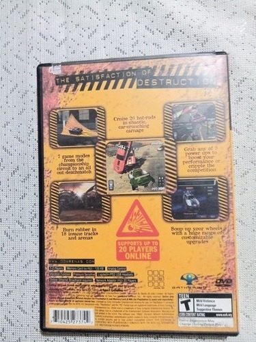 Destruction Dervy Arenas Para Ps2 (Usado)