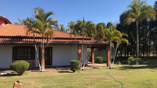 Imagem 18 de 30 de Chácara 1 Alqueire, Casa Sede 400m2, 4 Dormitórios, 2 Suítes, Lareira, Cozinha Ampla, Área Gourmet, Piscina, Campo De Futebol, Varanda, Casa Caseiro - Ch00259 - 70818374