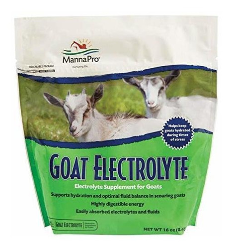 Vitaminas Perro Manna Pro Goat Electrolyte, 1 Libra, Supleme