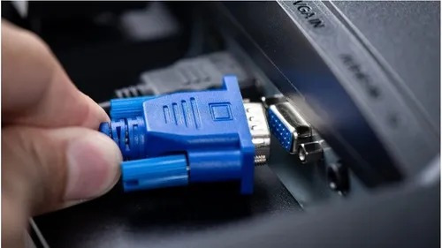 Imagem 3 de 4 de Cabo Vga - Vga Para Computador 1.8m It-blue
