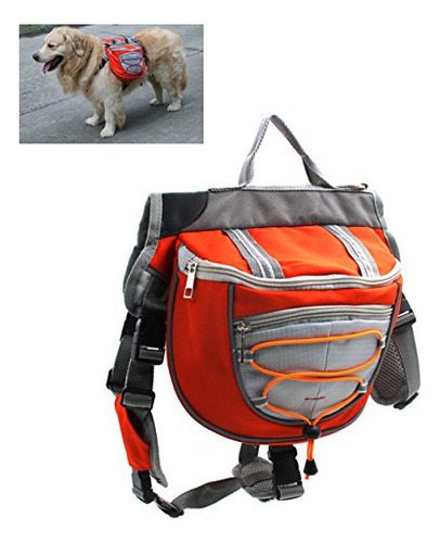 Xiaoyu Mochila Para Perros, Bolsa De Silla De Montar Ajustab