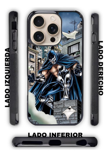 Funda Antigolpes Para Iphone Y Otros Blue Demon Poster No.1 Negro Iphone 14 Plus