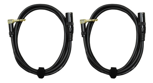 Audio Ep Trs Angulo Recto Xlr Pie Cable  