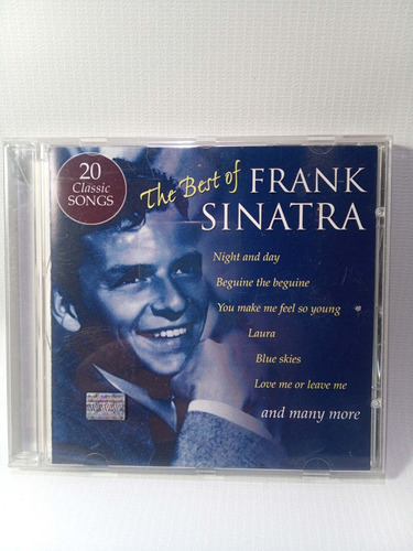 Frank Sinatra Cd The Best Original 20 Classics Songs