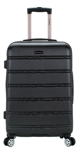 Maleta Hardside Extensible Spinner Con Ruedas Negra