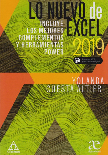 Lo Nuevo De Excel 2019, de CUESTA. Editorial alfaomega, tapa blanda en español, 2019