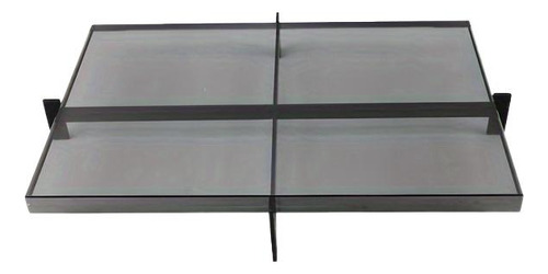Charola Rectangular De Cristal Para Decoración Del Hogar