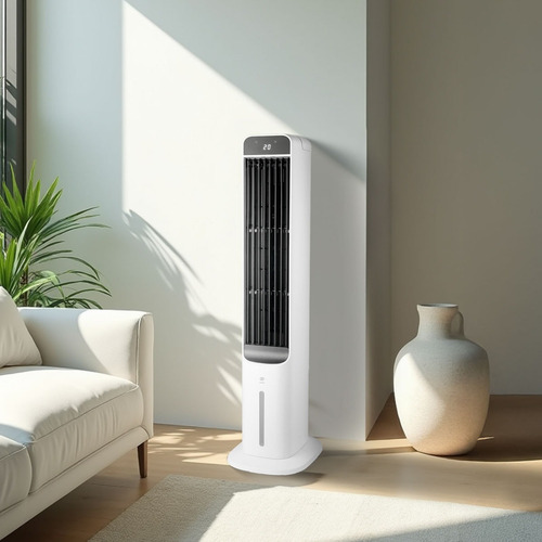 Enfriador De Aire 5l, 3 Velocidades Y Control Avera Enfair5l Blanco