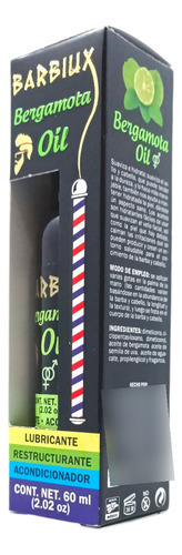 Aceite De Bergamota Para Barba 60ml Barbiux Bergamota