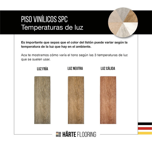 Piso Vinilico Spc Encastrable 5 Mm Click Simil Madera