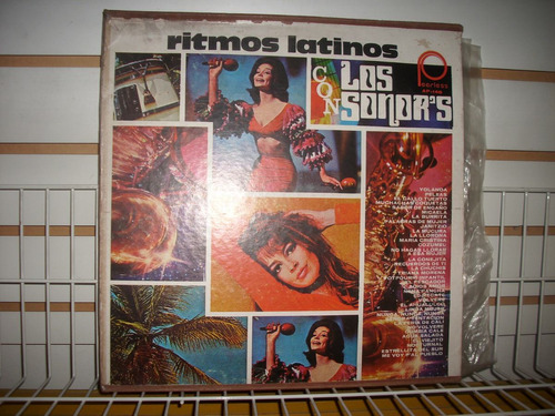 Los Sonor's - Ritmos Latinos Lp Album Triple En Mb Estado